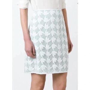 Tory Burch Mint Lace Overlay Skirt Size 4